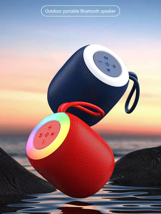 Lenovo Mini Bluetooth-Lautsprecher mit Trageriemen in Blau für Outdoor und Heimgebrauch - Bild 7