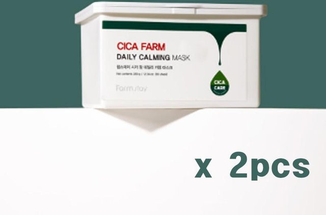 FARM STAY Cica Farm Beruhigende Tagesmaske, 350 g, Hyaluronsäure - Bild 1