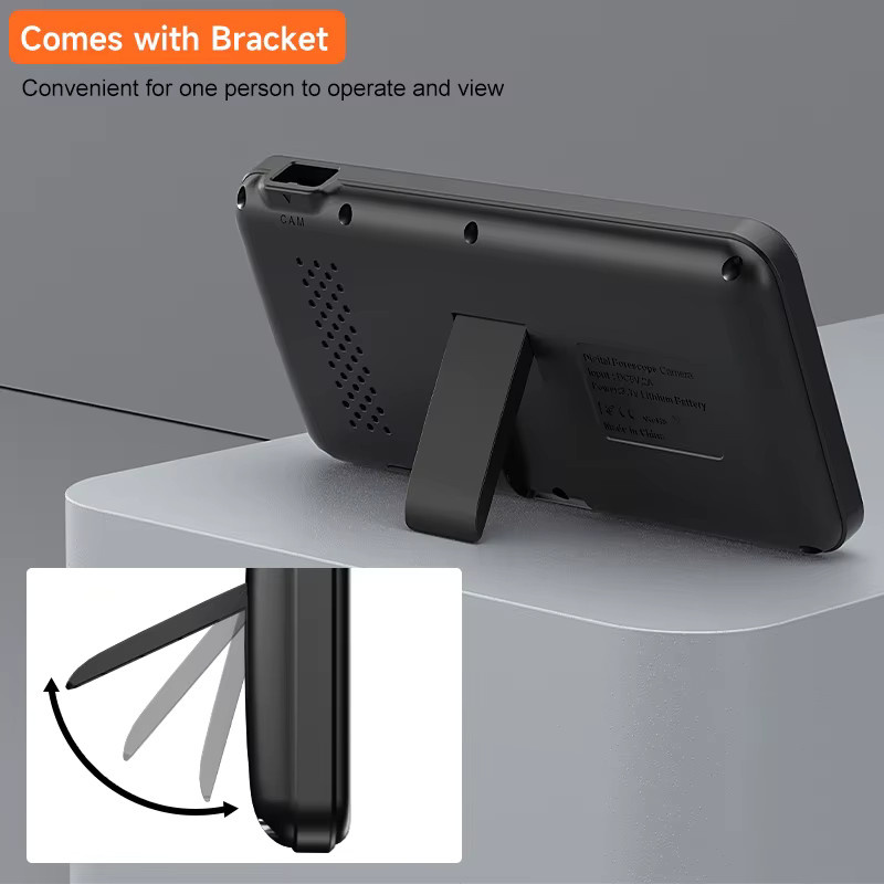 BUMBORN Industrie Endoskop Kamera mit 5 Zoll IPS Display, 1080P Full HD, Autofokus und 8mm Kamera, IP67 wasserdicht, Schwarz, 1-15 m Kabellänge - Bild 5