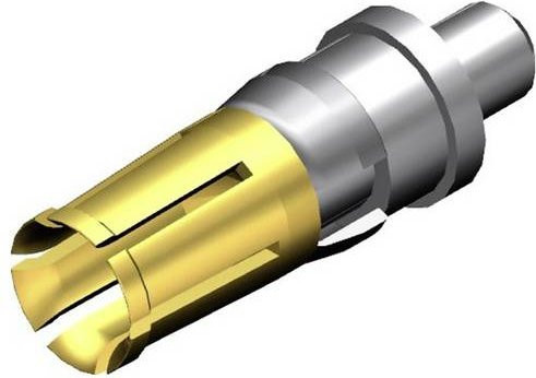 Molex 173112-0084 Hochstrom-Buchsenkontakt in Gold - Bild 1