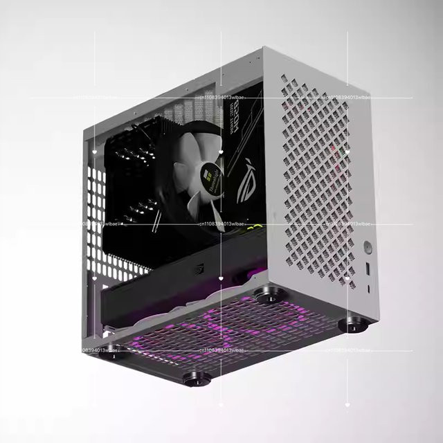 SS30 SS31 Kompaktes ITX-Gehäuse mit seitlich transparentem Design für SFX-Netzteile - Bild 1