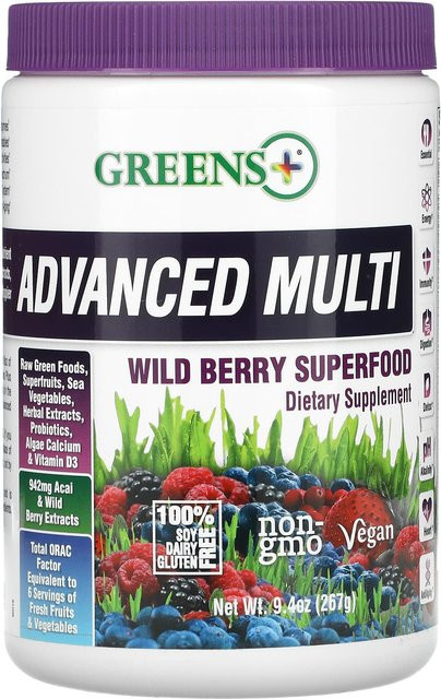 Greens Plus Advanced Multi Wildbeeren-Superfood 267 g - Bild 1