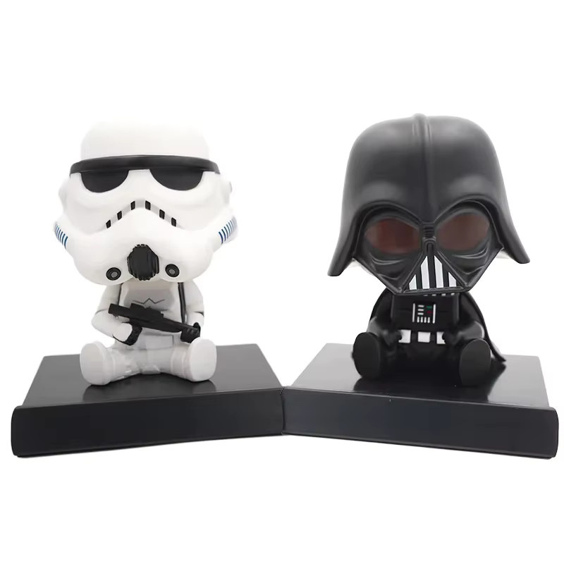 Bandai Star Wars Darth Vader Wackelkopf Modell, Auto Ornament - Bild 4