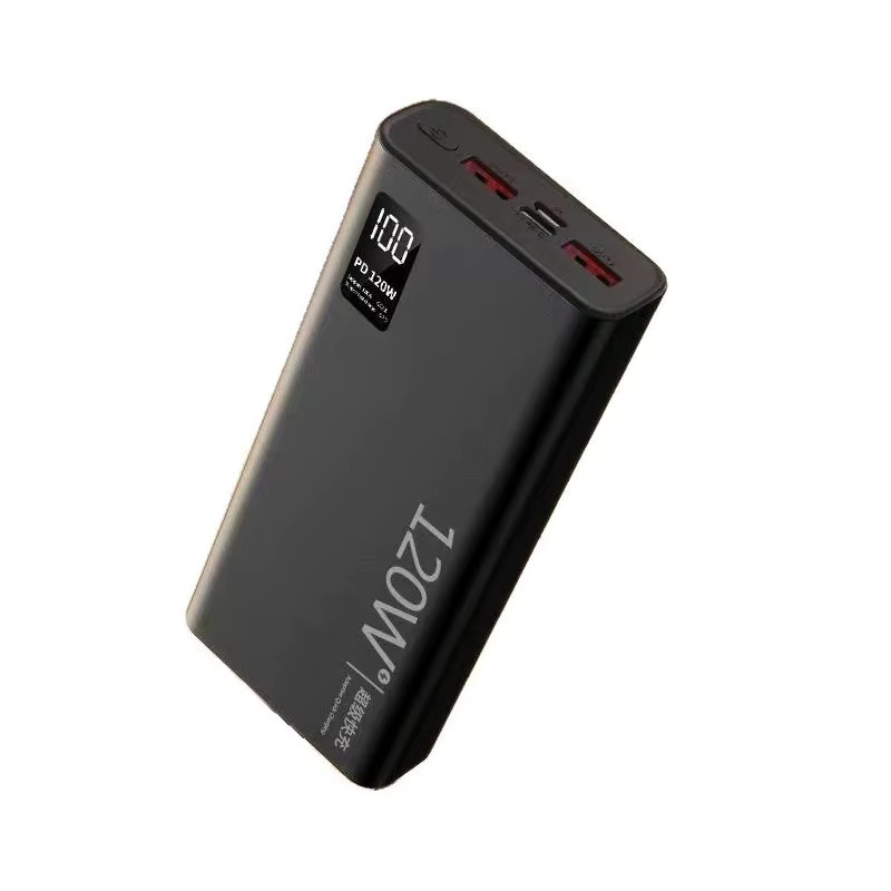 Power Bank 50000 mAh mit 120 W PD Superschnellladung in Schwarz - Bild 5