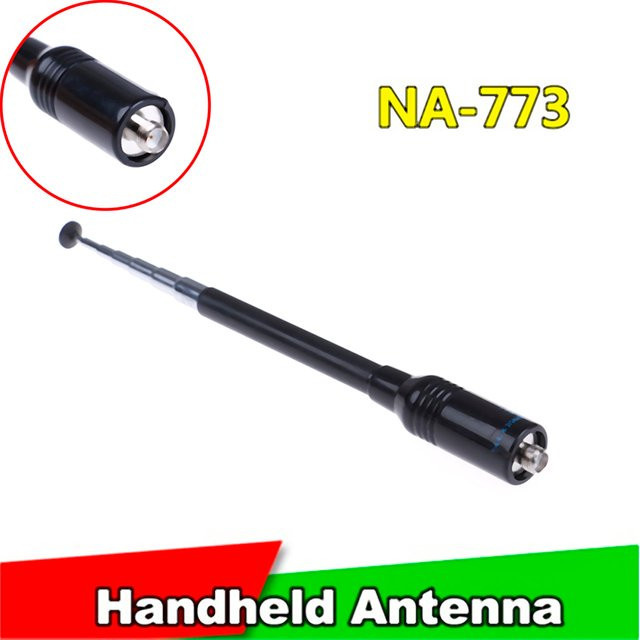 Nagoya Na-773 Dualband Handfunkantenne mit SMA-F Anschluss in Schwarz für UV-5R 5RE B5 B6 Funkgeräte - Bild 1