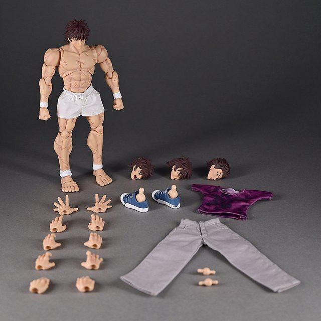 Bandai Hanma Baki Ghost Back Edition Grappler Baki Figur, 1/12, Einzelfigur - Bild 1