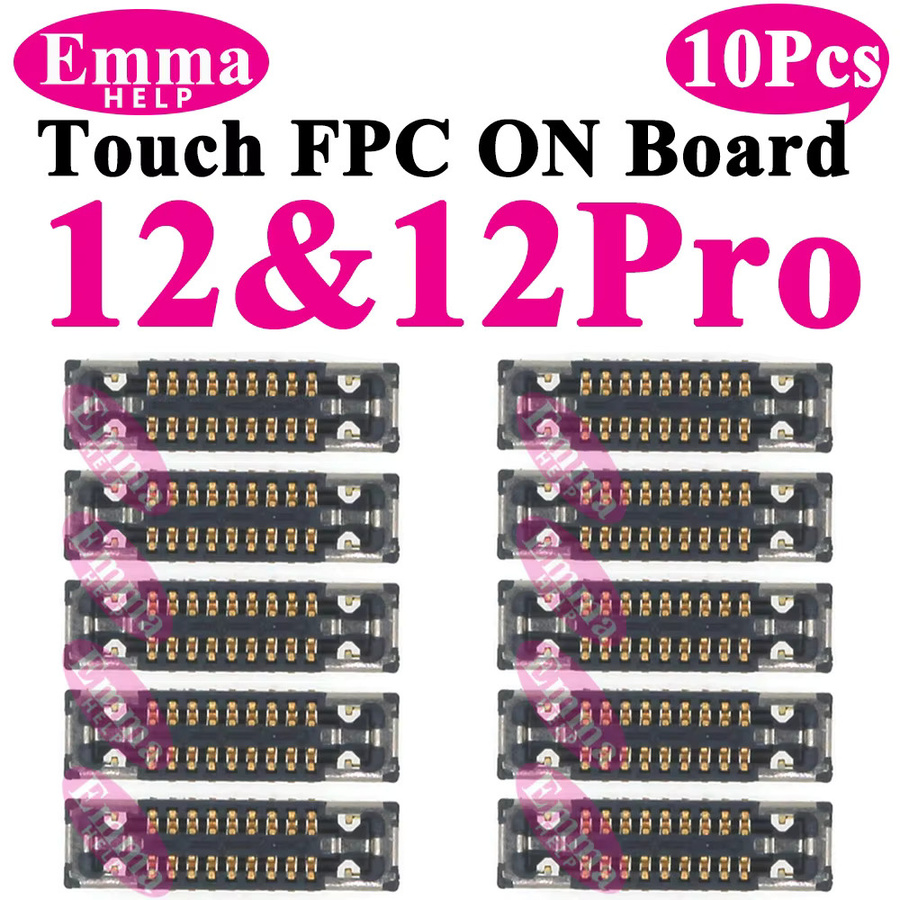 10 Stück LCD Display FPC Stecker für iPhone 11 12 13 14 15 Pro Max Plus und XS XR von EmmaHelp - Bild 3