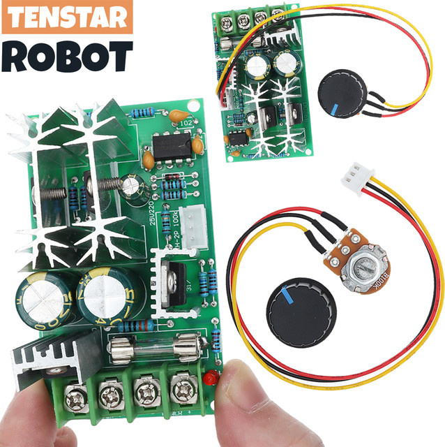 TENSTAR ROBOT PWM DC10-60V Motor Drehzahlregler Hochleistungsantriebsmodul zur Drehzahlregelung und Spannungsregulierung - Bild 1