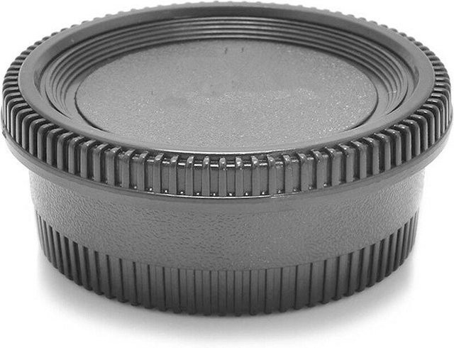 Nikon Kamera-Frontkappe und Objektivrückdeckel in Schwarz für DSLR- und SLR-Objektive - Bild 1