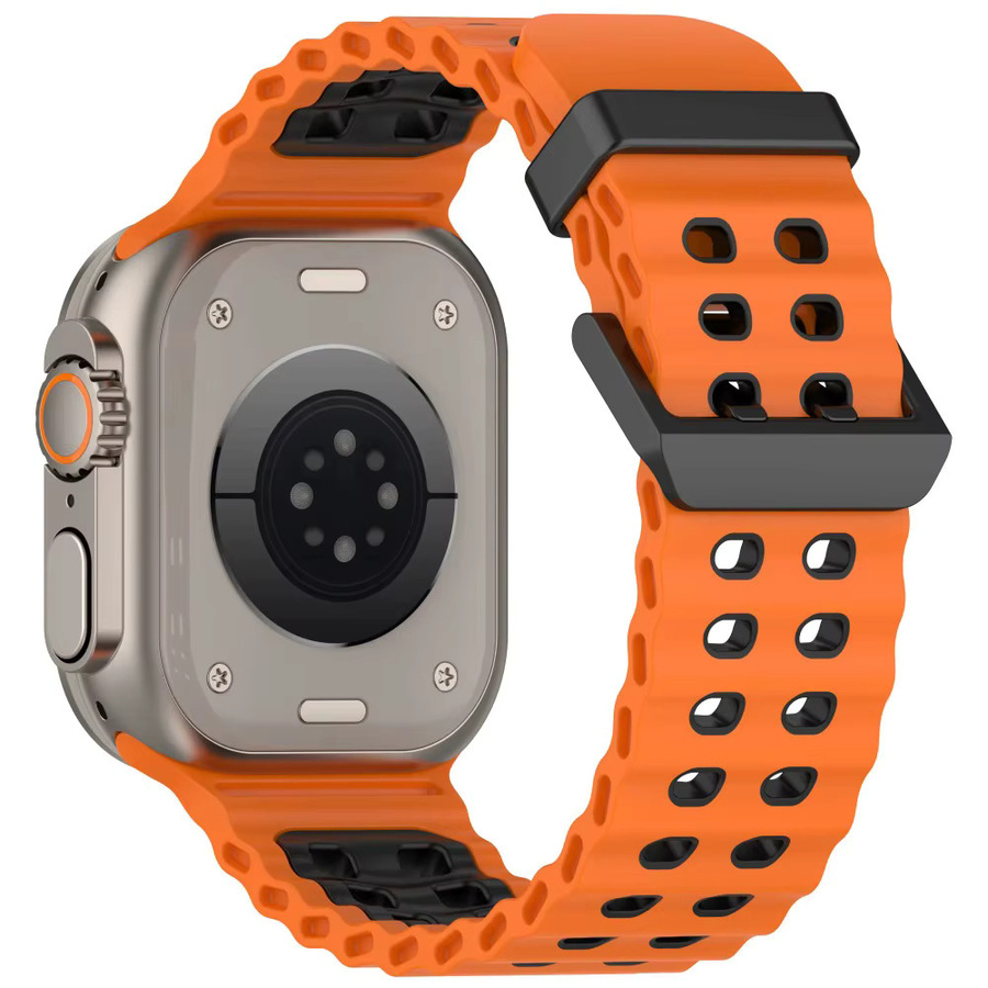Sport-Silikonarmband für Apple Watch, 49mm, 46mm, 45mm, 44mm - Bild 2