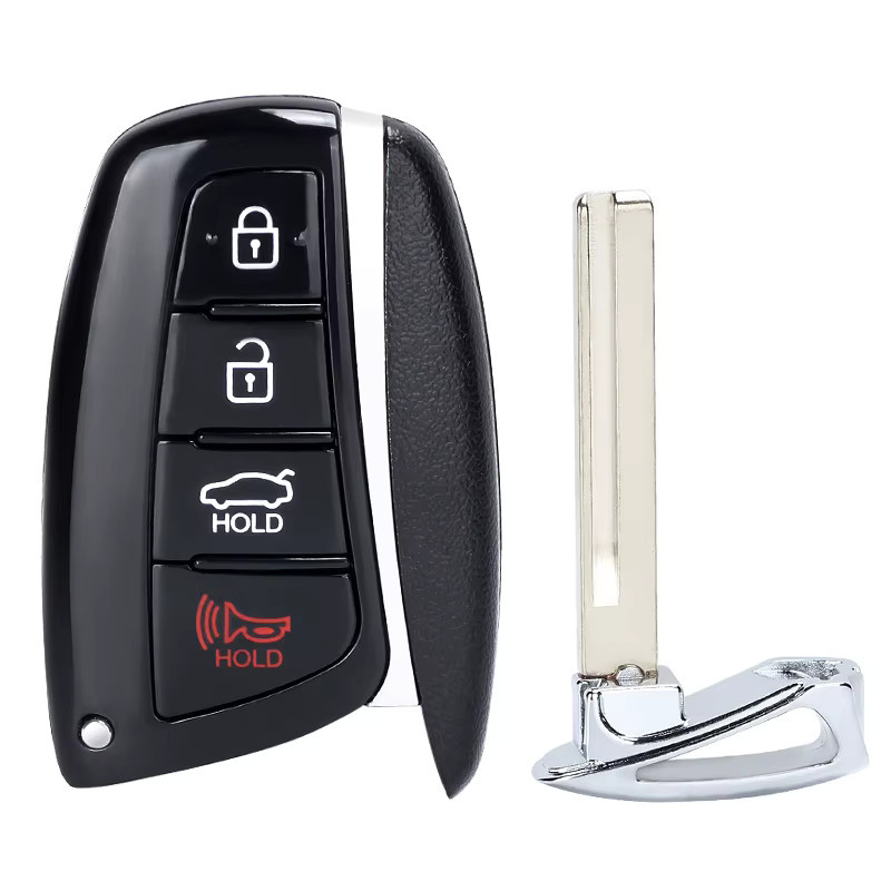 KEYECU Smart Remote Key Fob mit 315 MHz ID46 Chip für Hyundai Santa Fe und Genesis 2013-2018, Schwarz - Bild 3