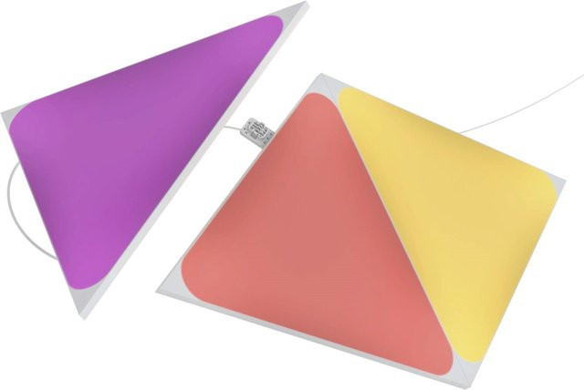 Nanoleaf Shapes Triangle Expansion Pack 3er Set Stimmungsleuchte Multicolor - Bild 1