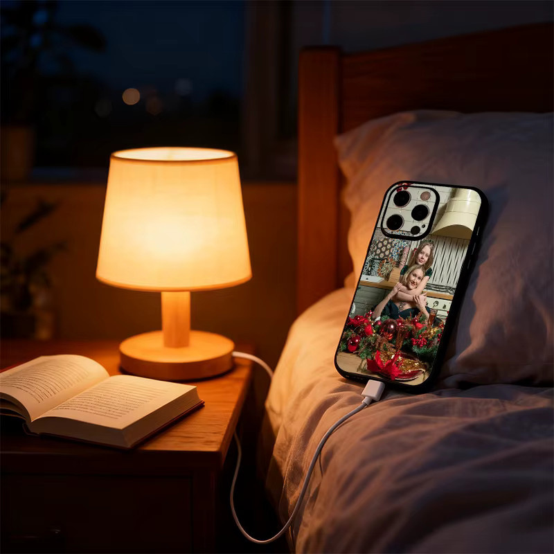 Individuelle Silikonhülle für dein iPhone mit Foto-Option in Weiß oder Mehrfarbig - Bild 4