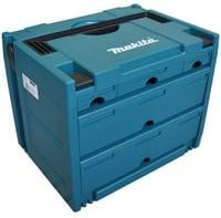 Makita MAKSTOR Modell 4.5 Werkzeugkiste mit 5 Schubladen und Einsätzen, Blau, B/T/H: 39,5 x 32,0 x 29,5 cm - Bild 1