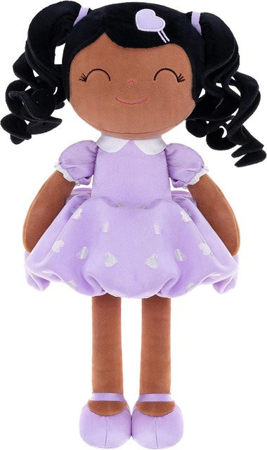 Kidsly Baby Mädchen Plüschpuppen, Dunkellila, ab 0 Jahre - Bild 1