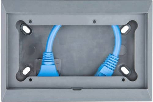 Victron Energy Halterung für Victron GX Paneele, Grau, B/T/H: 130 x 88 x 40 mm - Bild 1