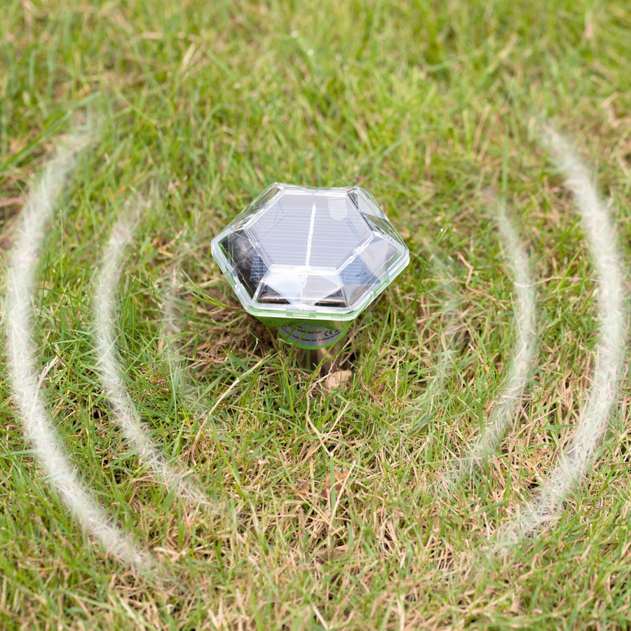 Gardigo Diamant Solar-Maulwurf- und Ameisenabwehr mit Vibrationsfunktion für bis zu 700 m² - Bild 2