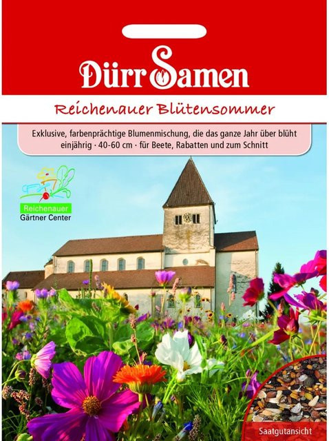 Dürr Blumenmischung Reichenauer Blütensommer Einjährig Blumensamen für Beete und Rabatten 6 g - Bild 1