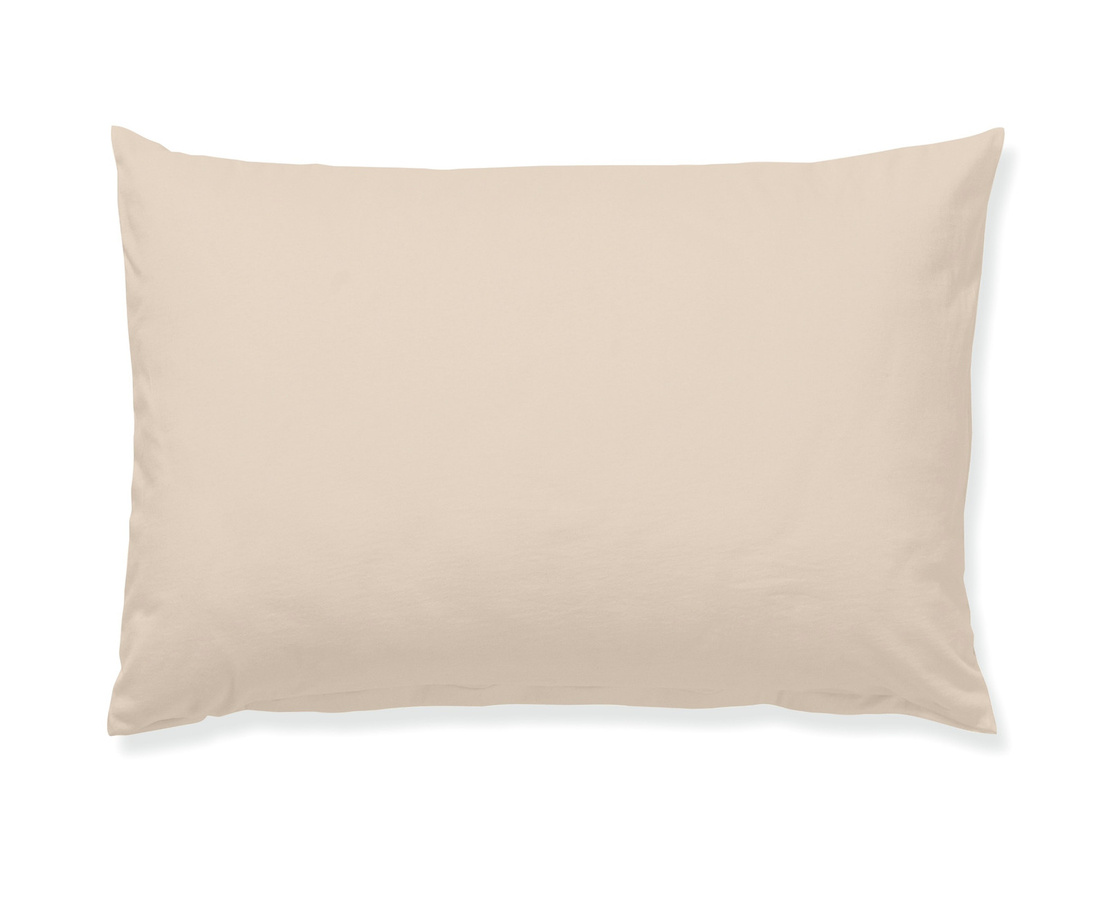 2er-Pack Janine Jersey Kissenbezüge aus 100% Baumwolle, Farbe: Beige, B/H: 40 x 60 cm - Bild 1