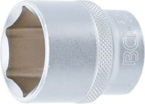 BGS Steckschlüssel-Einsatz Sechskant 2788, Antrieb Innenvierkant 12,5 mm (1/2 Zoll), SW 1.1/8 Zoll, Silber - Bild 1