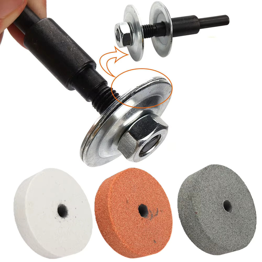 Vibratite Schleifscheibe Polierpad für Maschinenschleifer und rotierendes Werkzeug, Durchmesser: 75 mm, Mehrfarbig - Bild 3