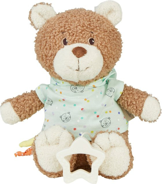 Stern, Spieluhr Bär Bo, Plüsch / Textil, Braun, ab 0 Jahre - Bild 1