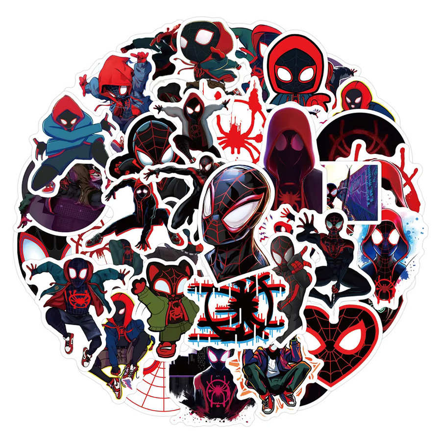 Marvel Spider-Man Miles Morales Aufkleber-Set, multicolour - Bild 2