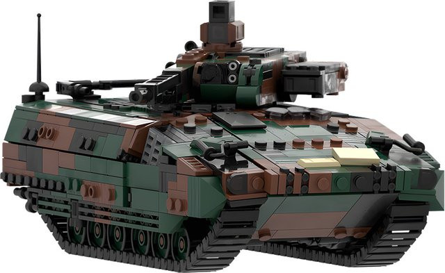 Gobricks MOC Schützenpanzer Puma, Bausteine Modell, 1.007 Teile - Bild 1
