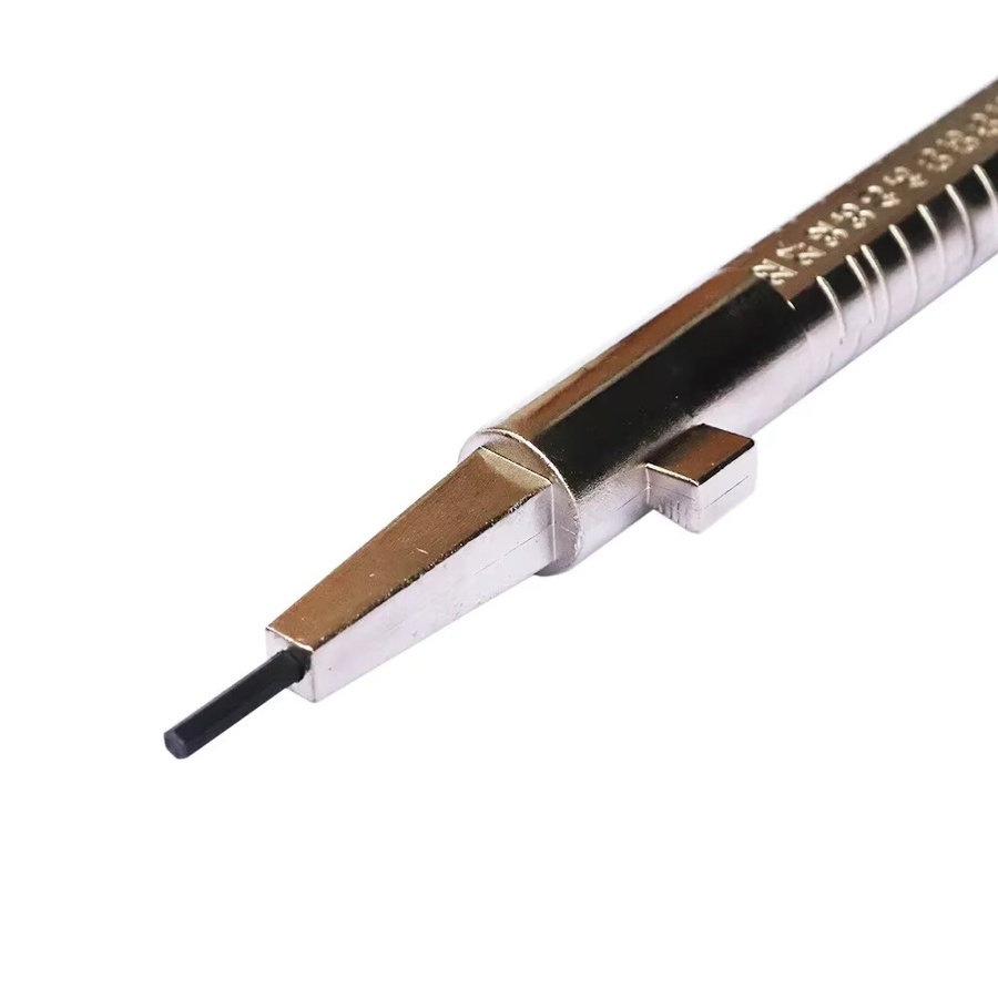 Schlosser Essential Lock Zylinder Gauge Caliper zur präzisen Messung von Nocken und Spindeln für Automobil-Türschlösser in Silber - Bild 2