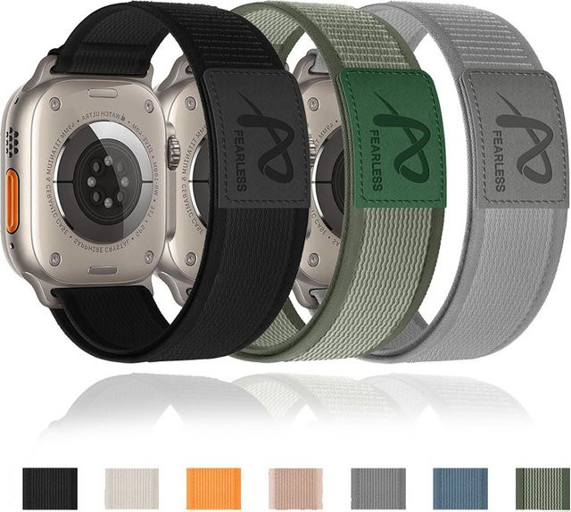 DLIBAND Uhrenarmband Trail Loop, Nylon, Schwarz, Unisex - Bild 1