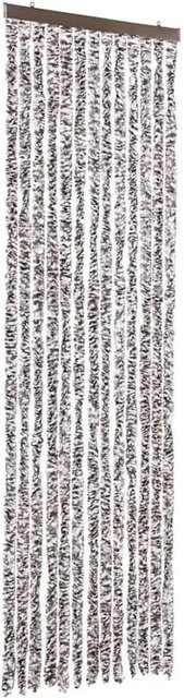 vidaXL Insektenschutz-Vorhang aus Chenille in Braun und Beige, B: 56 cm, H: 200 cm - Bild 1