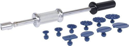 KS Tools Profi-Ausbeul-Gleithammer-Satz, 11-teilig, Silber - Bild 1
