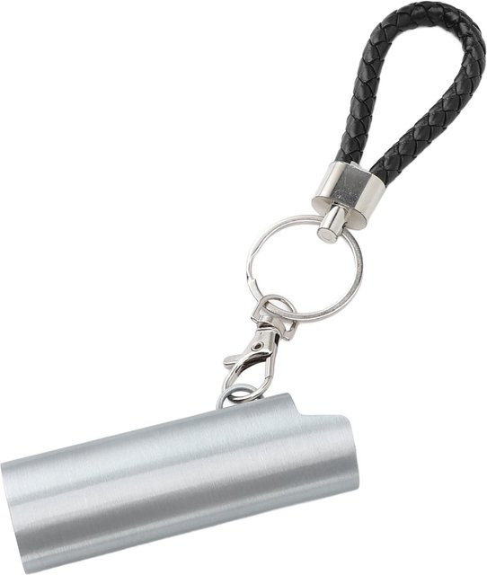 GoolRC Feuerzeughalter Schlüsselanhänger, Metall, Silber, Unisex - Bild 1