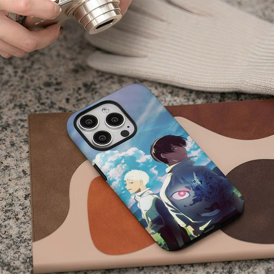 S-Summer Hikaru Died Handyhülle für Apple iPhone 17 16 15 14 13 12 Pro Max Plus in Weiß und Multicolour mit glänzender HD-Doppelschicht-Flüssig-Hartschale - Bild 5