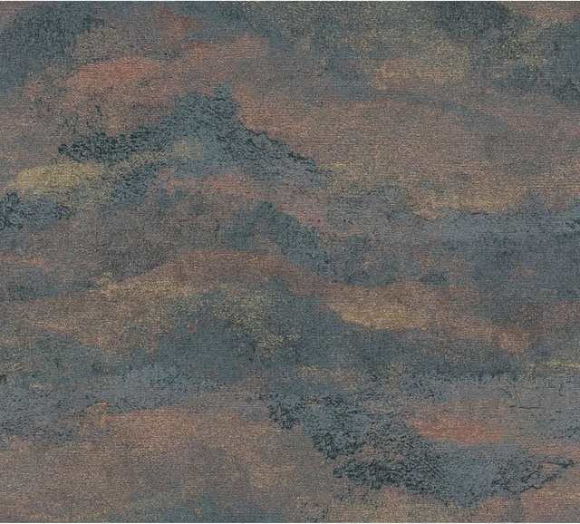 A.S. Création Vliestapete Abstrakt Landschaft in Schwarz und Multicolour, Breite: 0,53 m, Länge: 10,05 m - Bild 1
