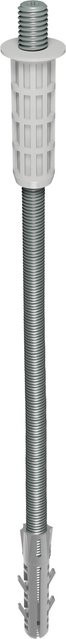 Schellenberg Abstandsmontagesystem aus Kunststoff in Silber für Dämmstärken von 50 - 200 mm, 2 Stück - Bild 1