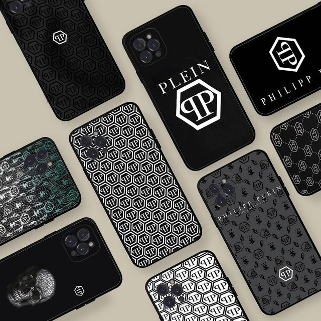 Philipp Plein Modische Handyhülle für iPhone in Schwarz - Bild 1