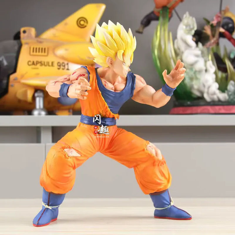 Bandai Dragon Ball Super Saiyan 2 Goku Actionfigur in Mehrfarbig aus Kunststoff - Bild 4