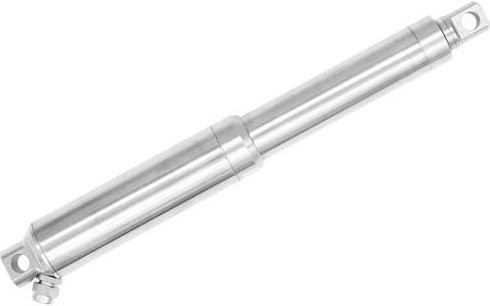 MSW Drive System Europe Edelstahl-Linear-Elektrozylinder DSZY35-12-19-400-HS2-IP69K in Silber mit einer Hublänge von 400 mm - Bild 1