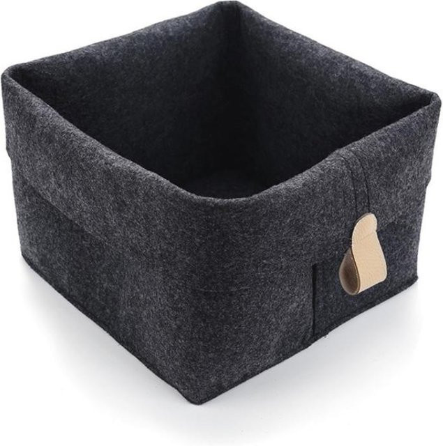 Aufbewahrungsbox Organizer von XYNN aus Filz in Schwarz - Bild 1