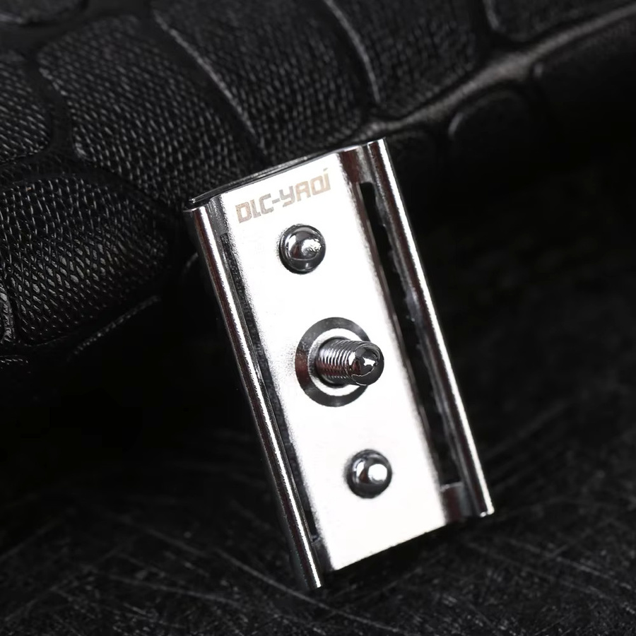 Yaqi Razor Steel Sicherheits-Rasierkopf, Matte Chrome Color, Herren - Bild 3