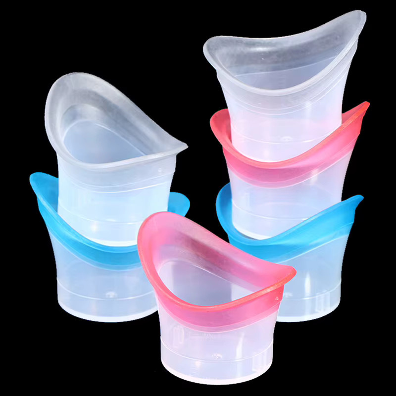 Augenspülbecher aus Silikon, 2 Stück, Unisex - Bild 2