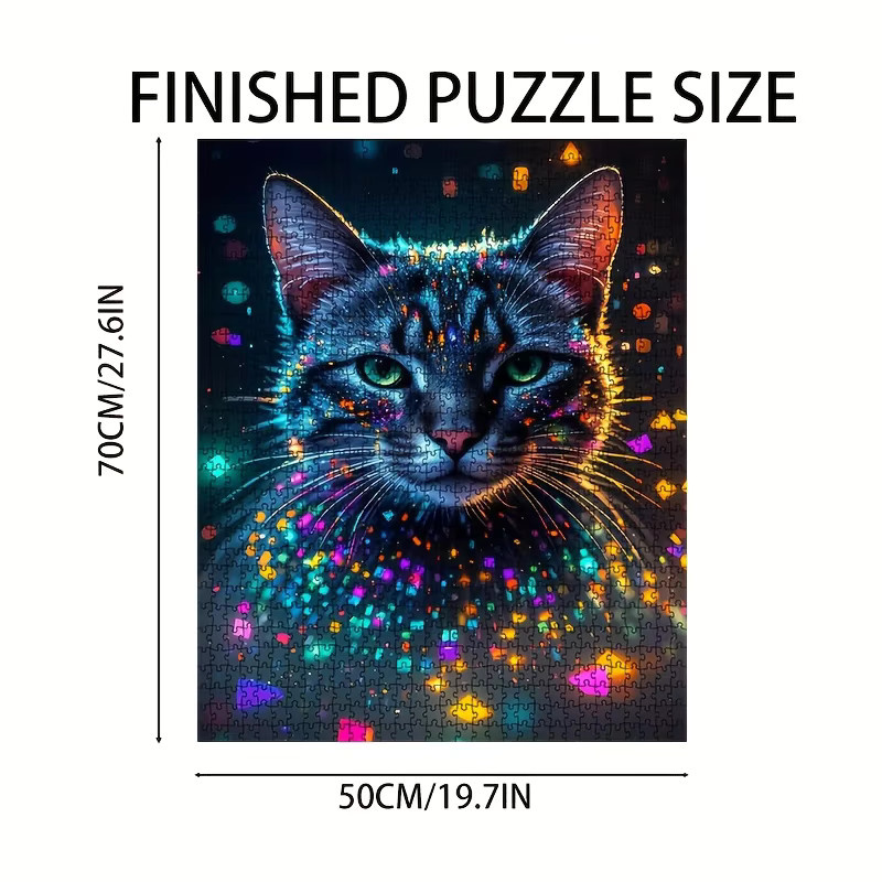 MaxRenard Sternenkatzen-Puzzle, 1.000 Teile, ab 14 Jahren - Bild 2