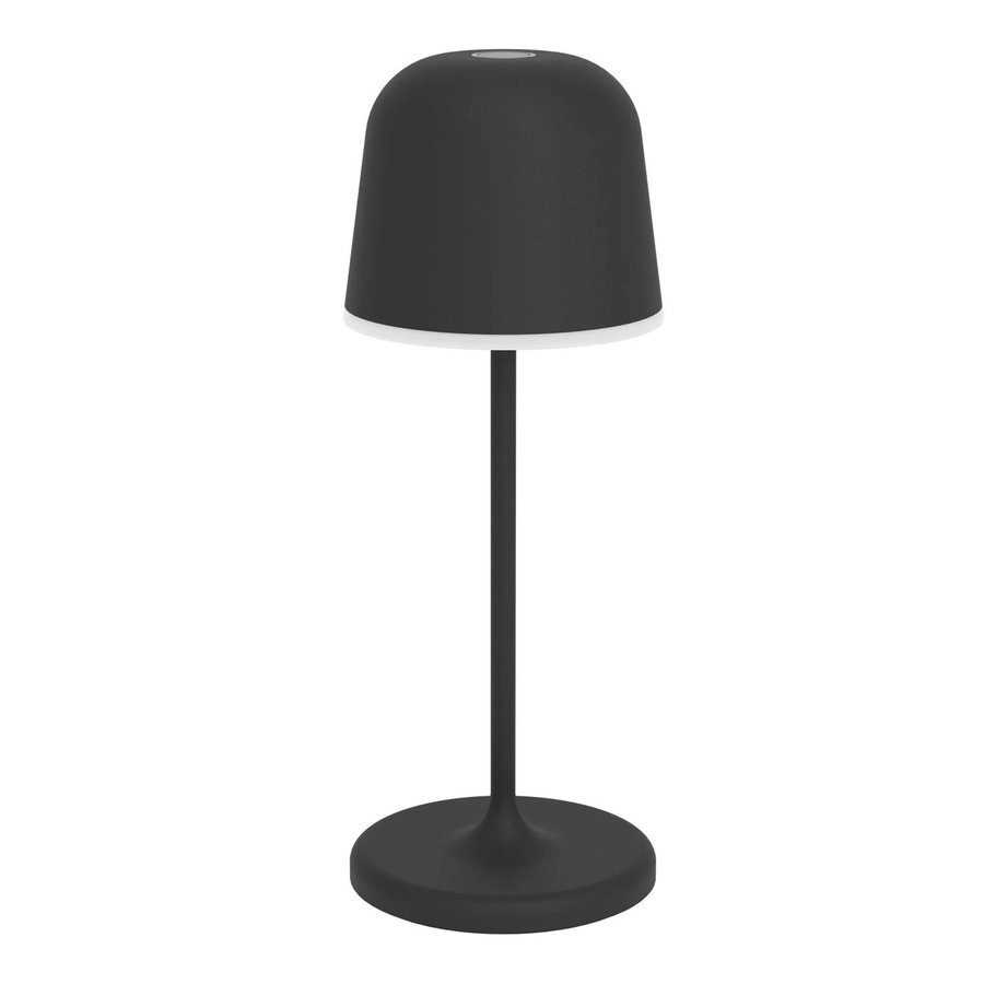 Eglo LED Akku Tischleuchte MANNERA-S Schwarz mit Touch-Funktion, dimmbar und mit Erdspieß, IP54 Outdoor-Leuchte - Bild 2