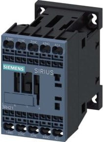 Siemens Hilfsschütz 3RH2122-2BB40 Digital Industrie 24V DC 2S+2Ö grau - Bild 1