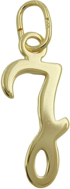 Paolo Renzo Buchstabenanhänger, 333 Gelbgold, 15x10mm, Unisex - Bild 1