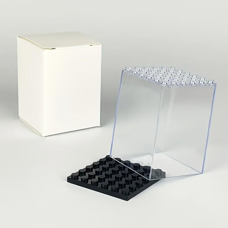 Yiran 5er Set Transparente Bauklotz-Displayboxen aus Kunststoff mit Staubschutz für Miniaturfiguren und Actionfiguren - Bild 2