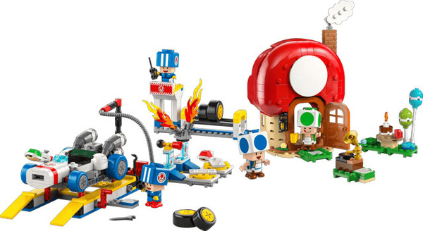LEGO Super Mario Toad Set Bunt / Mehrfarbig
