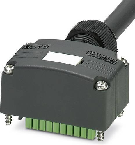Phoenix Contact Sensor/Aktorbox SACB-C-H180-8/16-10,0PUR SCO P 1453216 passive Anschlusshaube mit Zuleitung in Schwarz - Bild 1