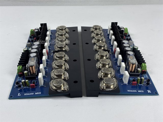 HengyRandian KSA100 Gold Sealed Tube High Power HIFI Pure Post Verstärkerplatine, einstellbare Klasse A, 4-8Ω - Bild 1